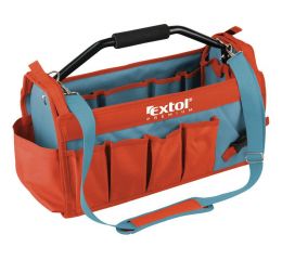 EXTOL taška na nářadí s kovovou rukojetí, 49x23x28cm, 31 kapes, nylon, EXTOL PREMIUM (8858022)