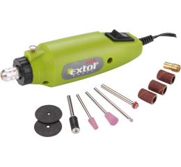 EXTOL mini vrtačka/bruska  s transformátorem, EXTOL CRAFT (404120)