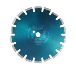 EXTOL kotouč diamantový řezný segmentový na ASFALT, 400x25,4mm, suché i mokré řezání, EXTOL INDUSTRIAL (8703093)