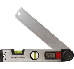 EXTOL vodováha s digitálním úhloměrem, 305mm, EXTOL PREMIUM (8823501)