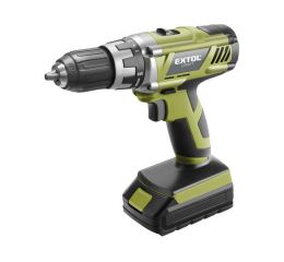 EXTOL vrtací šroubovák aku, 18V Li-ion, 1300mAh, 18V Li-ion (1x), 1500mAh, EXTOL CRAFT (402419)