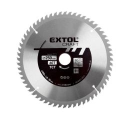 EXTOL kotouč pilový s SK plátky, 250x1,8x30mm (19113)