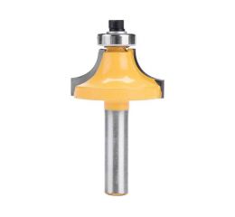 EXTOL fréza zaoblovací (vydutá) do dřeva, R6,3xD25,6xH11, stopka 8mm (8802105)