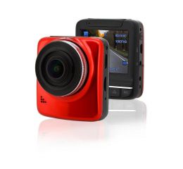 Kamera do auta Full HD 2,4" červená GPS (33613)