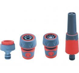 EXTOL hadicový set 4ks, pro 1/2" hadici (8876490)