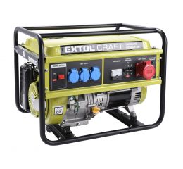 EXTOL elektrocentrála benzínová, 13HP/5,5kW (400V) 3x1,8kW (230V) (421011)