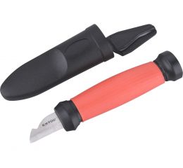 EXTOL nůž na odizolování kabelů oboubřitý,s plast. pouzdrem, 155/120mm (8831101)