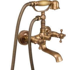 FALA Baterie koupelnová Retro Bronze 1 (rozteč 150mm) (TO-75828)