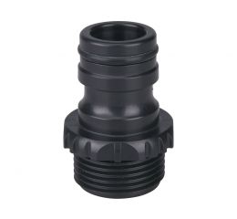 EXTOL adaptér vnější závit na konektor 1"systém, 1" vnější závit na 1" konektor (8876519)
