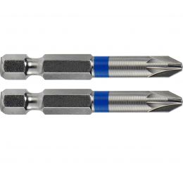 FORTUM-KITO hrot křížový sada 2ks, PZ 2x50mm, S2, FORTUM-KITO, hrot křížový sada 2ks, PZ 2x50mm, S2, FORTUM-KITO, S2 (4741312)