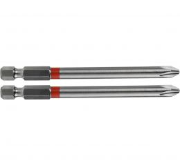 FORTUM-KITO hrot křížový sada 2ks, PH 3x90mm, S2, FORTUM-KITO, hrot křížový sada 2ks, PH 3x90mm, S2, FORTUM-KITO, S2 (4741223)