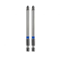 FORTUM-KITO hrot křížový sada 2ks, PZ 1x90mm, S2, FORTUM-KITO, hrot křížový sada 2ks, PZ 1x90mm, S2, FORTUM-KITO, S2 (4741321)