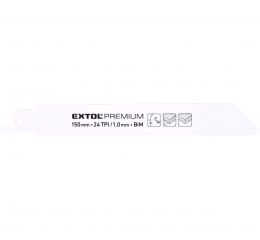 EXTOL plátky do pily ocasky 3ks, 150x19x0,9mm, Bi-metal (8806204)