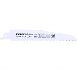 EXTOL plátky do pily ocasky 3ks, 150x22x1,6mm, Bi-metal (8806203)