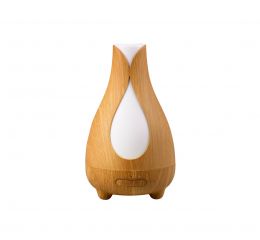 Nature7 aroma difuzér TULIP, osvěžovač a zvlhčovač vzduchu, imitace světlého dřeva (569613)