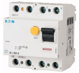 EATON Proudový chránic PF7-25/4/0,03 EA (263584)