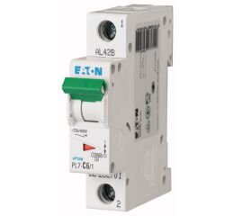 EATON Jistic PL7-B6/1 jistič 1-p, B, 6A, 10kA (262673)