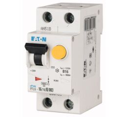 EATON Proudový chránic PFL6-10/1N/B/003 Proudový chránič s nadp.ochranou, 6kA (286429)