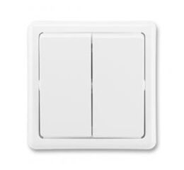 SEZ Vypínač č.5 bílý šroub. 02103 (DS120BP-5)
