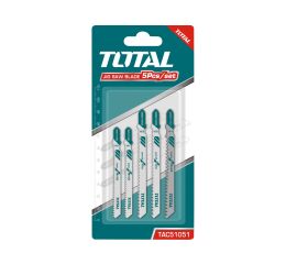 TOTAL Plátky do přímočaré pily, mix plátků, 5ks (TAC51051)