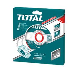 TOTAL Kotouč pilový, 140mm, 24T, industrial, O 140x20mm, 24T (TAC232241)