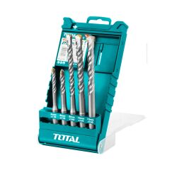 TOTAL vrtáky do betonu, sada 5sk, SDS plus (TAC190501)