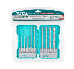 TOTAL Sekáče, sada 9ks, SDS Plus, industrial, SDS Plus (TACSDL30901)
