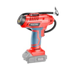 EXTOL kompresor domácí aku SHARE20V, 20V Li-ion, bez baterie a nabíječky (8891875)