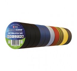 EMOS Izolační páska PVC 15mm / 10m barevný mix 2001151092 (F615992)