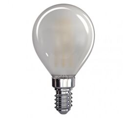 EMOS LED žárovka Filament Mini Globe matná 4W E14 teplá bílá 1525281214 (Z74234)