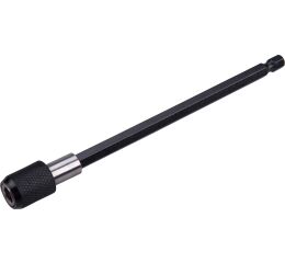 EXTOL nástavec prodlužovací, stopka 1/4"x150mm, Fix-Clip (919404)