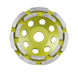 EXTOL kotouč diamantový brusný dvouřadý, O 125x22,2mm (903025)