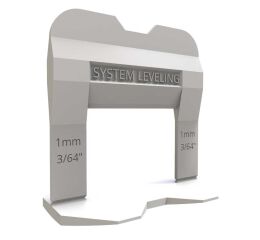 System Leveling D.O.O. System Leveling - spony 1mm (2000 ks) (SL1131)