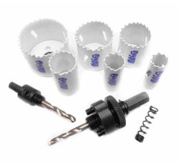 MAGG Sada bimetalových vrtacích korunek 19,22,29,38,44,57mm +… (060020)