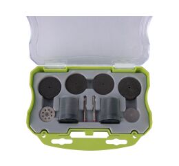 EXTOL nástavce na přímou brusku, sada 74ks (903770)