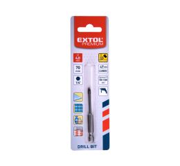 EXTOL vrták na sklo a keramiku karbidový, O 4mm (8801884)