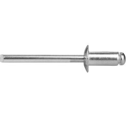 EXTOL nýty trhací hliníkové sada 1000ks, O 4,0x12,7mm plochá hlava (8813854)