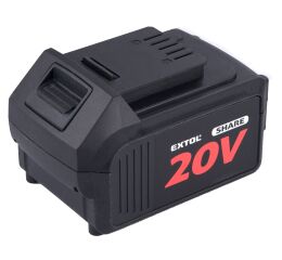 EXTOL baterie akumulátorová SHARE20V, 20V Li-ion, 5000mAh (8891884)