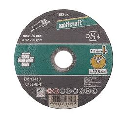 WOLFCRAFT WOLFCRAFT - Kotouč řezací na kámen jemné řezání 125mm (1688999)