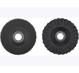 EXTOL kotouč lamelový šikmý z brusného karbidového rouna, O 125mm, P320-velmi jemný (8803385)