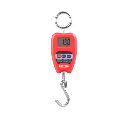 EXTOL váha závěsná digitální, 0,35 - 200kg (8822000)