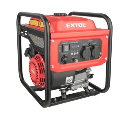 EXTOL elektrocentrála digitální invertorová, 3,5kW + zdarma úhlová bruska (8895550)