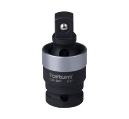 FORTUM nástavec rázový kloubový, z vnitřního 1/2" na vnější 1/2" čtyřhran, CrMo (4790010)