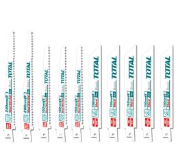 TOTAL Sada řezacích plátků, 10ks, BiMetal (TRSB1001)