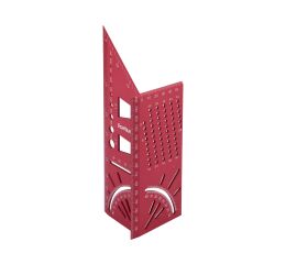 FORTUM úhelník truhlářsky 3D víceúčelový, 215x72x63mm (4784104)