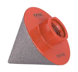 EXTOL korunka brusná diamantová kónická, O 2-50mm, závit M14 (8801852)