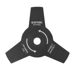 EXTOL nůž žací 3zubý, 2ks (8791900C)