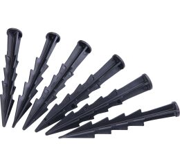 EXTOL skoby plastové pro nabíjecí stanici, 6ks (8895672)