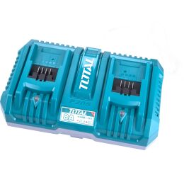 TOTAL Nabíječka pro 2 baterie, 20V Li-ion, industrial (TFCLI2082)