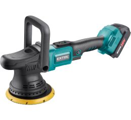 EXTOL INDUSTRIAL leštička orbitální aku SHARE20V, 150mm, BRUSHLESS, 2Ah (8791844)